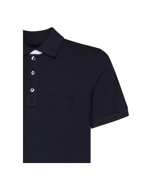 Fay Blue Polo Shirts for men