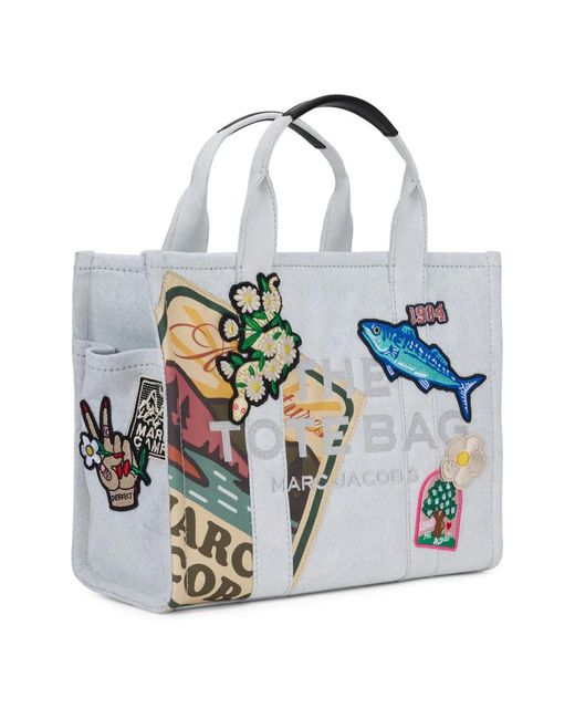Marc Jacobs Blue Shopping Bags