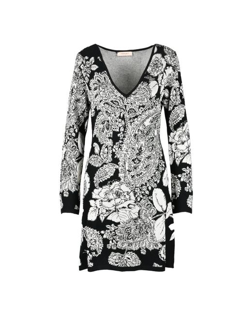 Short Dresses Twinset en coloris Black