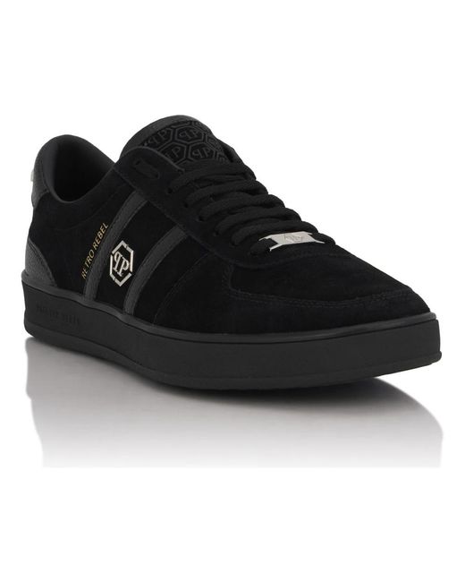 Philipp Plein Black Sneakers