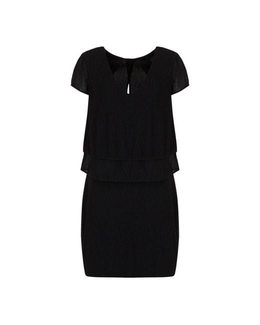 ARMANI EXCHANGE Black Short Dresses