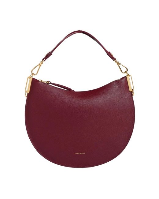 Coccinelle Purple Shoulder Bags