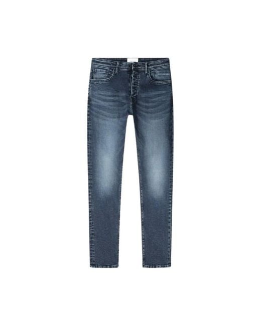Pure Path Slim-Fit Jeans in het Blue voor heren