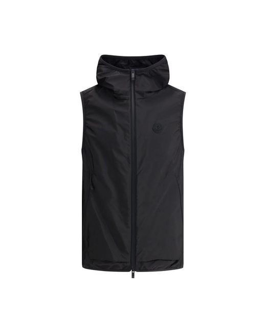 Moncler Men's Black Waistcoats