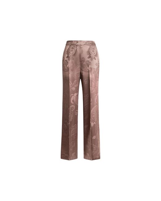 Etro Rechte Broek in het Brown