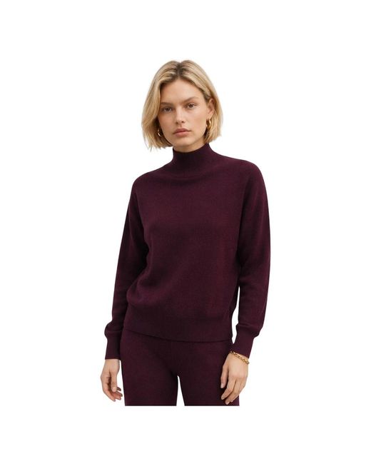 Turtlenecks Kocca de color Purple