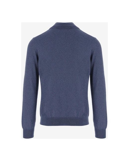 Tagliatore Blue Turtlenecks for men