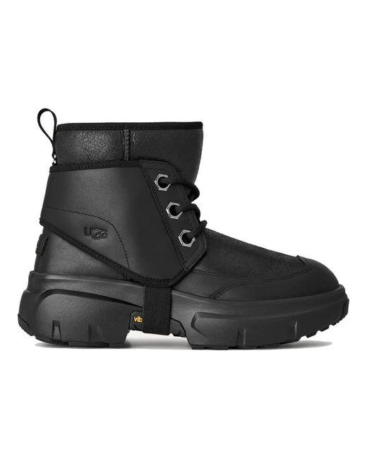 Ugg Black Lace-Up Boots for men
