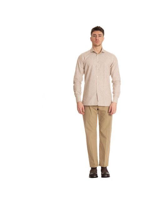 Borriello Natural Casual Shirts for men