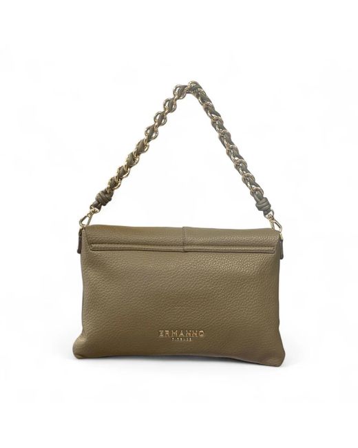 Ermanno Scervino Green Shoulder Bags