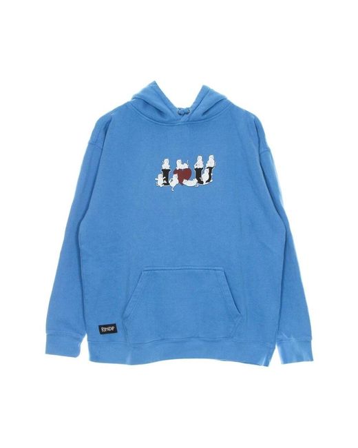 RIPNDIP Love U Azure Hoodie Langarm in Blue für Herren