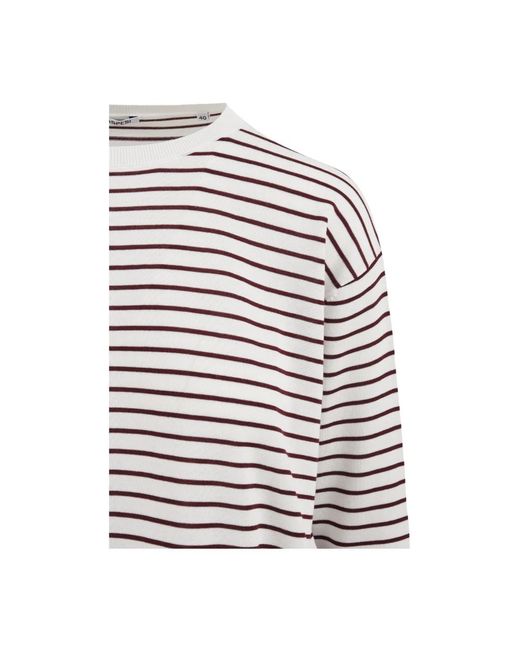 Aspesi White Round-Neck Knitwear
