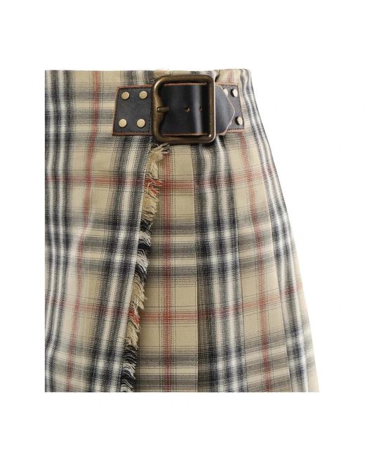 Burberry Korte Rok in het Natural