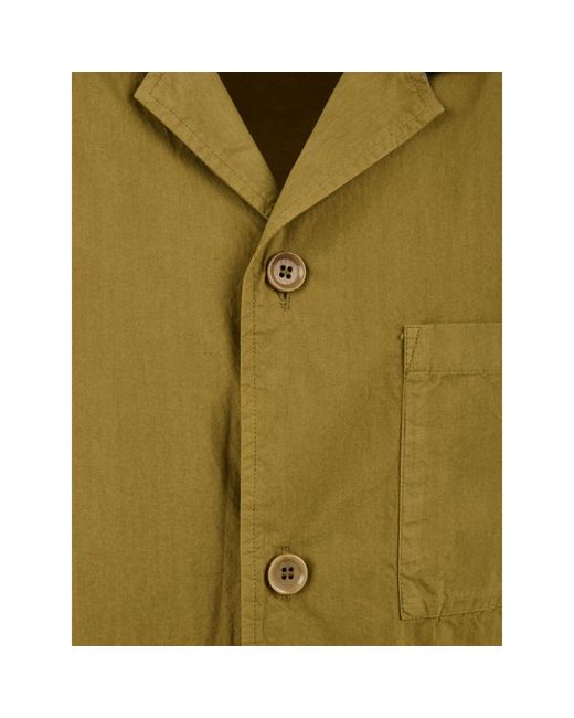 Short Sleeve Shirts di Aspesi in Green da Uomo
