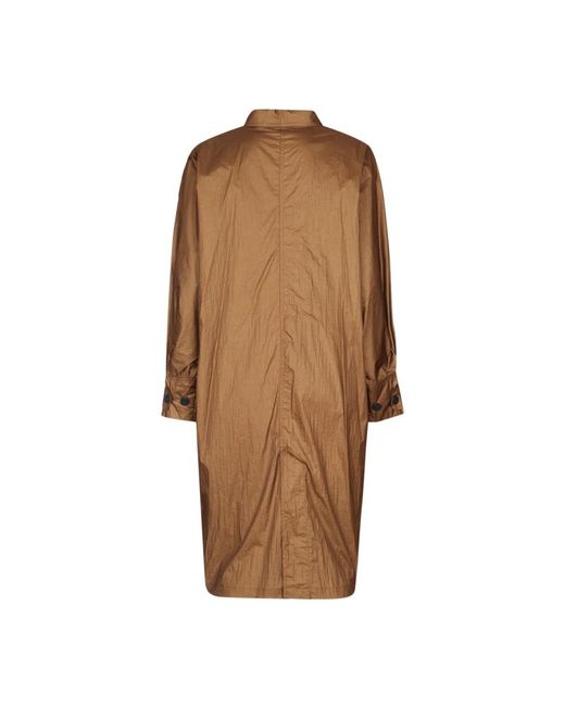 Add Brown Single-Breasted Coats