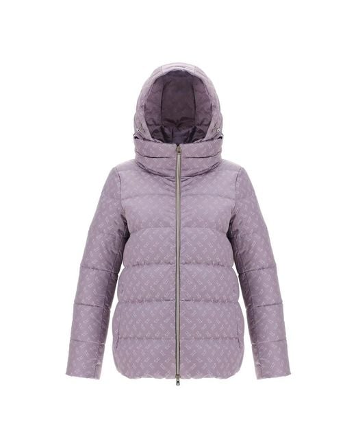 Herno Purple Down Jackets