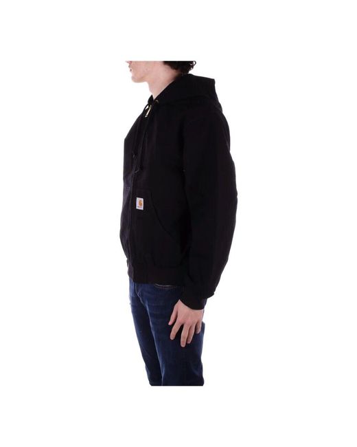 Carhartt Black Zip-Throughs for men