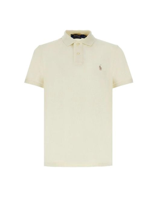 Polo Ralph Lauren White Polo Shirts for men