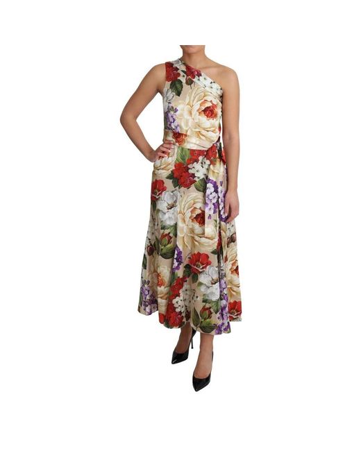 Dolce & Gabbana Brown Maxi Dresses