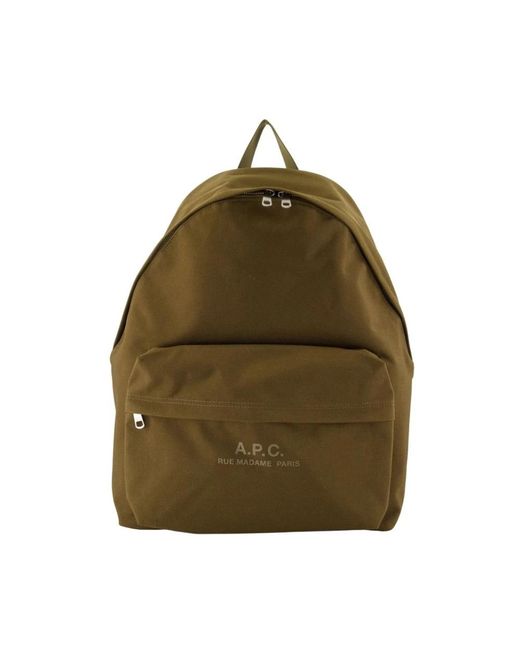 A.P.C. Green Backpacks for men