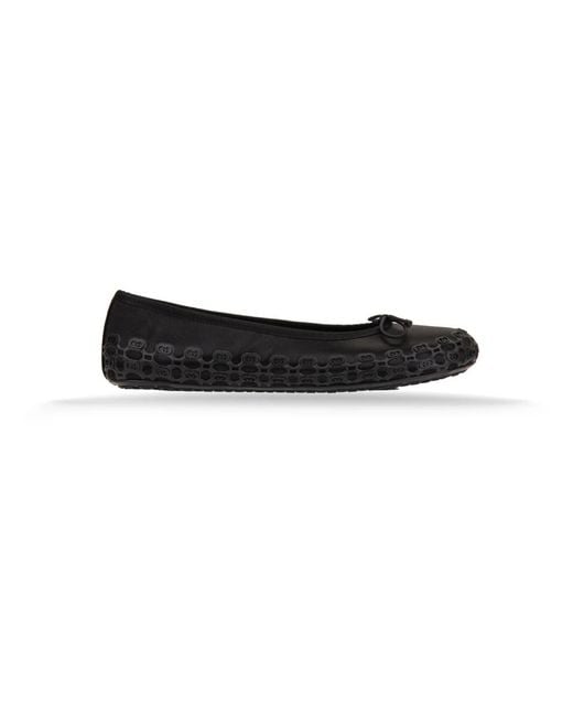 Gucci Black Ballerina Shoes