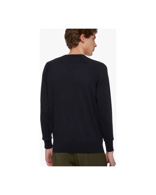 Brooks Brothers Black Round-Neck Knitwear for men