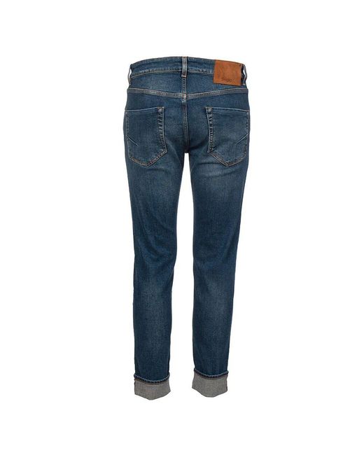 Siviglia Baumwoll marotta hose 5 taschen regular fit in Blue für Herren