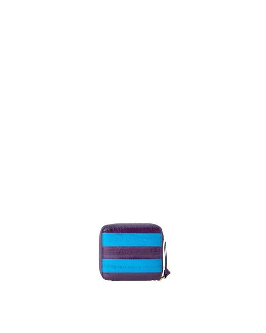 Dries Van Noten Blue Wallets & Cardholders