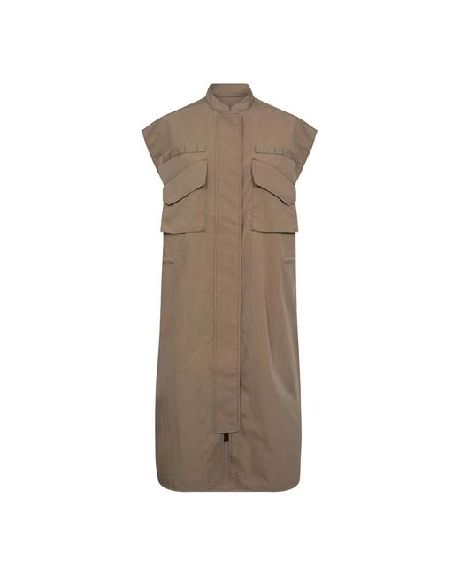 Mos Mosh Brown Midi Dresses