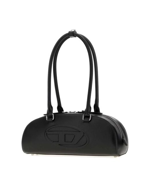 DIESEL Black Shoulder Bags for men