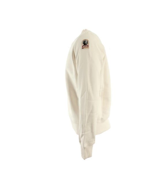 Parajumpers White Sweatshirts for men