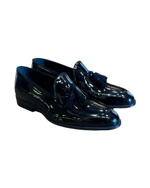 Corvari Blue Loafers for men