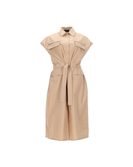 Fabiana Filippi Natural Shirt Dresses