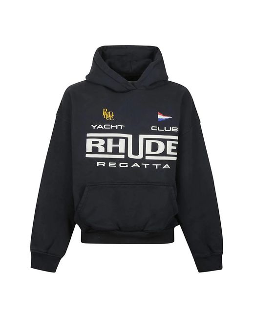 Rhude Regatta Club Hoodie in het Blue voor heren