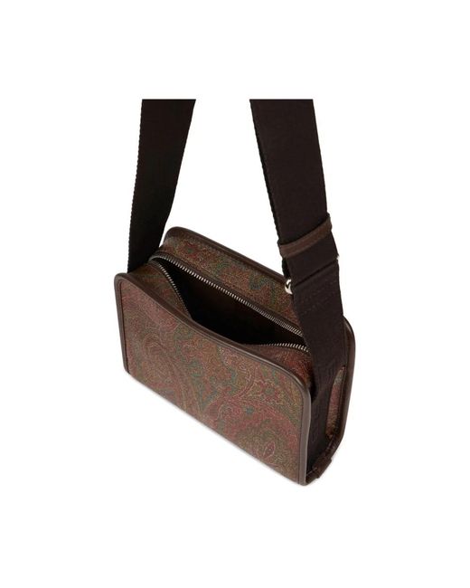 Etro Brown Cross Body Bags for men