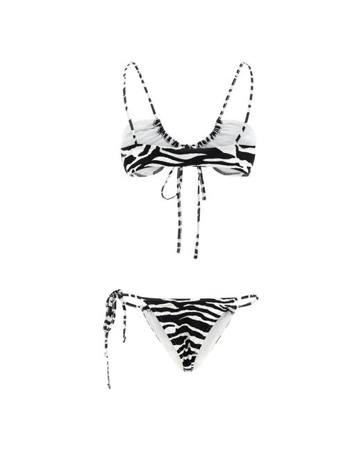 The Attico Black Bikinis