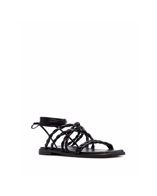 Flat Sandals Stuart Weitzman en coloris Black