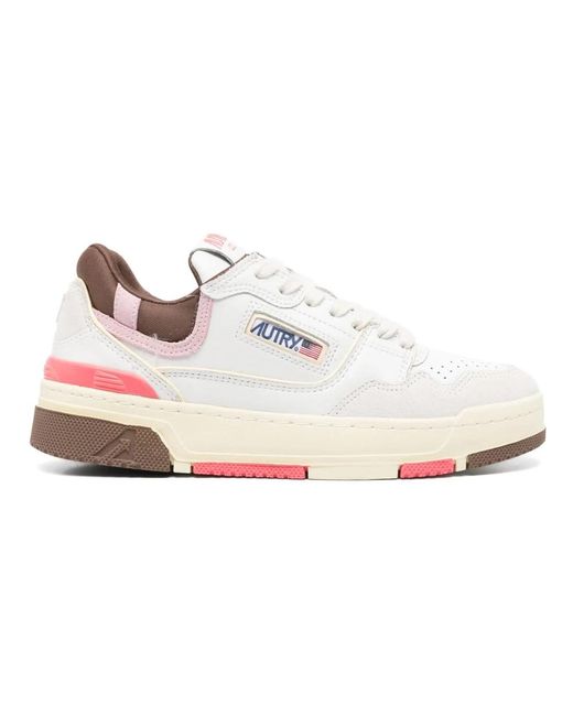 Autry White Rosa clc low sneakers
