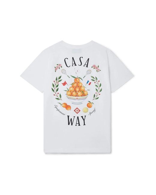 Tops > t-shirts Casablancabrand pour homme en coloris White