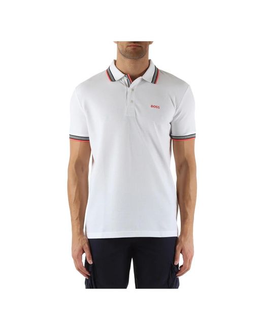 Tops > polo shirts Boss pour homme en coloris White