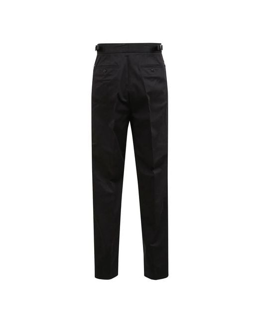 Casablanca Black Slim-Fit Trousers for men
