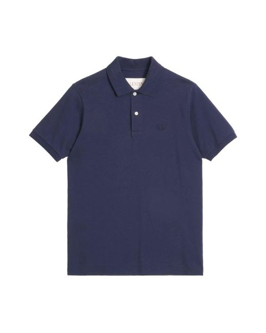 Valentino Polo Shirts in het Blue voor heren