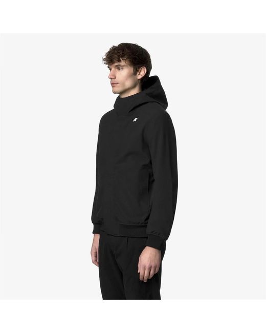 Bomber Jackets K-Way de hombre de color Black