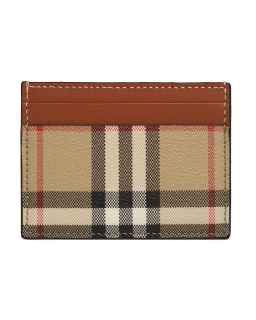 Wallets & Cardholders di Burberry in Brown
