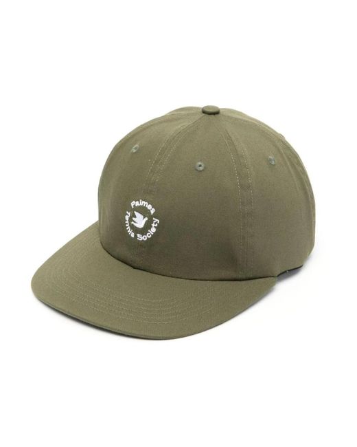 Palmes Circle Logo Baseball Cap in Green für Herren
