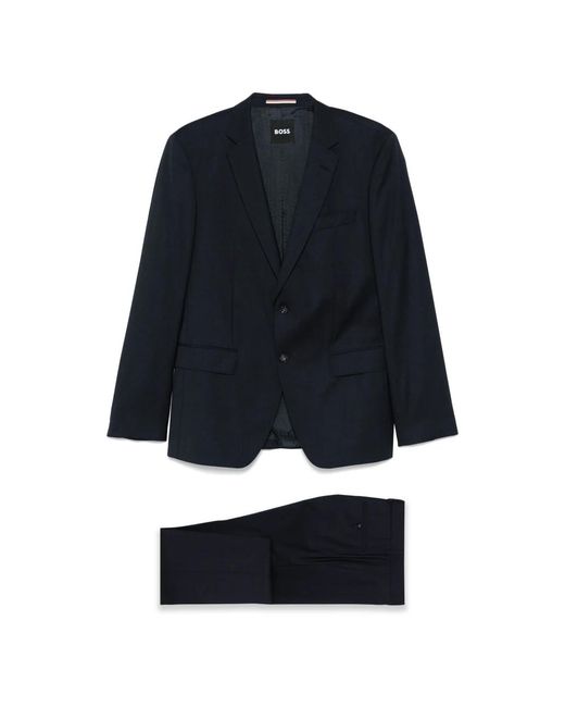 HUGO Single Breasted Suits in het Blue voor heren