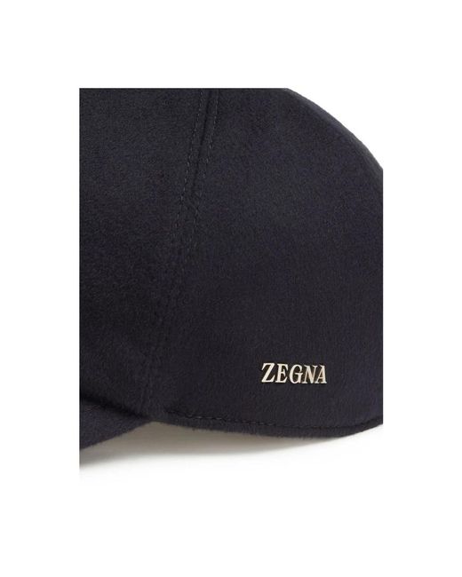Zegna Blue Caps for men