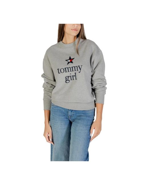 Sweatshirts di Tommy Hilfiger in Gray da Uomo