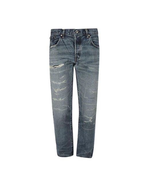 Edwin Jeans ,Blauw ,Katoen Straight Jeans in het Blue voor heren