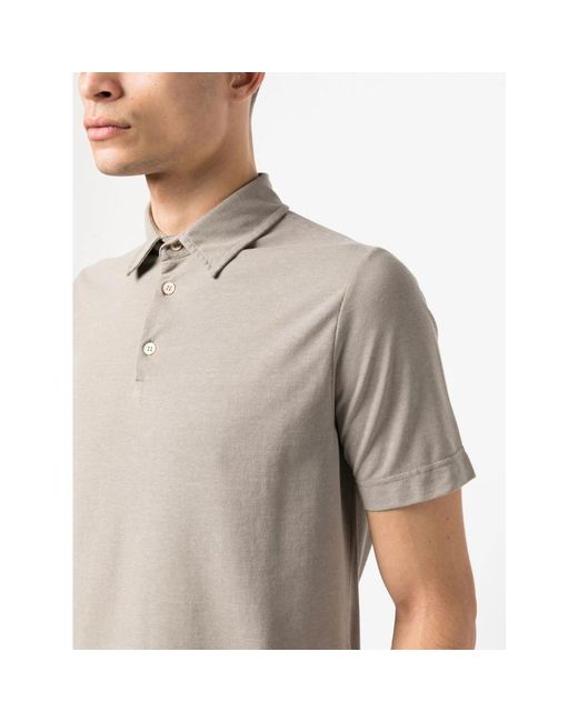 Tops > polo shirts Zanone pour homme en coloris Gray